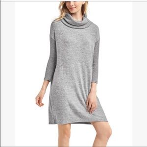 NEW GAP COWL NECK SOFT SPUN SWEATER DRESS SIZE S